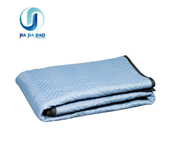 Blue Woven Moving blanket